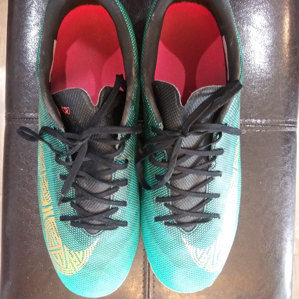 Nike Mercurial Vapor Men's Soccer Cleats Turq Sz 8